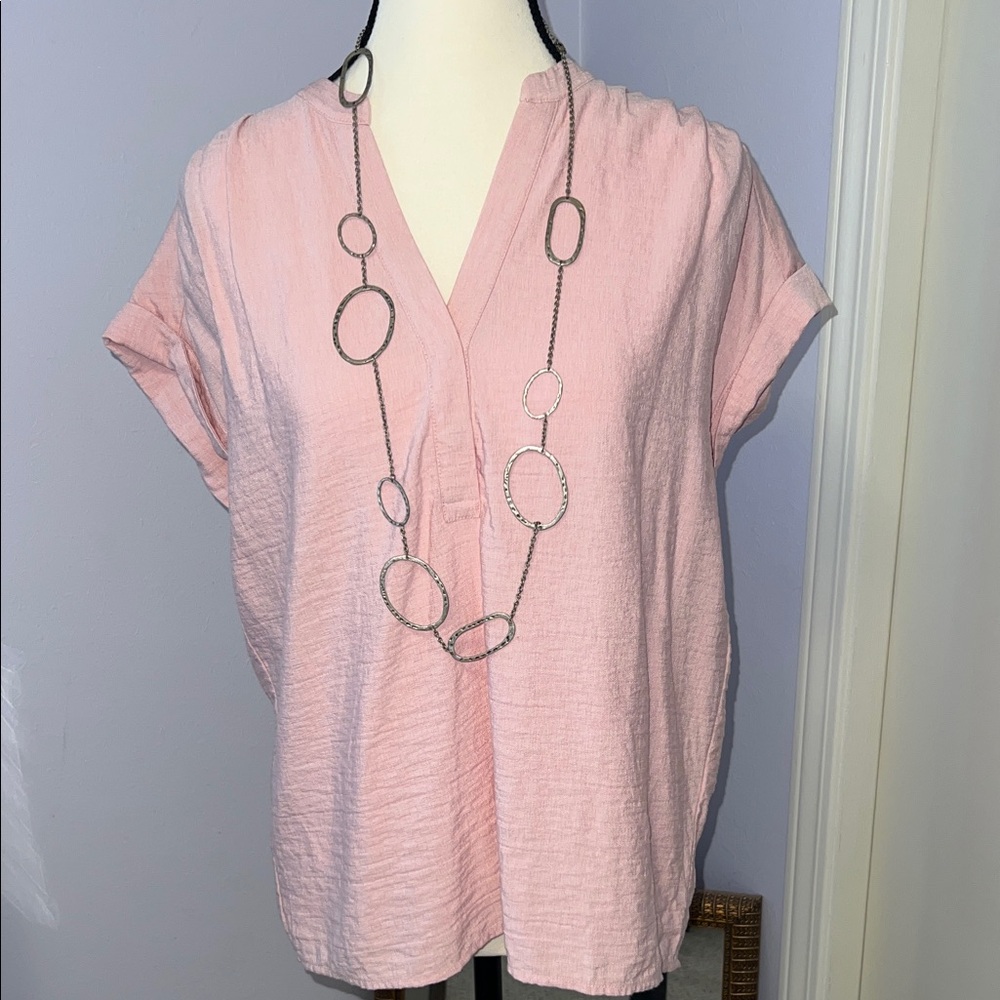 Banana Republic Blush Pink Blouse